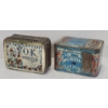 Image 1 : LOT OF 2 - O.K. SMOKING & MEERSCHAUM TOBACCO TINS