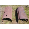 Image 2 : LOT OF 2 - MASSEY TRACTOR HOODS 