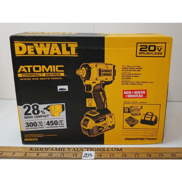 DEWALT 1/2" COMPACT IMPACT WRENCH