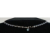 Image 4 : SHERMAN BLUE TONE RHINESTONE NECKLACE