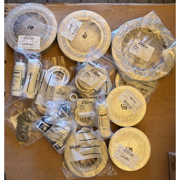 JOB LOT - METAL SPIRAL WOUND GASKETS