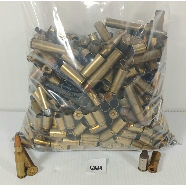 AMMO / BRASS: QTY OF MISC RNDS - INCL .30-06 SPRG, .45 COLT & AUTO, ETC - 12.5LBS