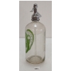 Image 2 : GOLDEN EAGLE BEVERAGE - CLEAR ACID-ETCHED - SELTZER BOTTLE