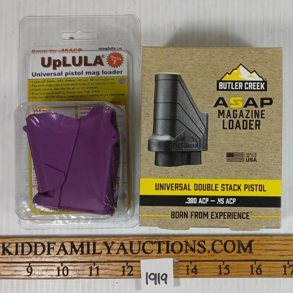 LOT OF 2 - MAG LOADERS - INCL BUTLER CREEK & UPLULA