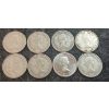 Image 2 : LOT OF 8 - 1955-1964 CDN 25 CENT COINS