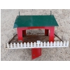 Image 2 : METAL BIRDHOUSE - POST TOPPER