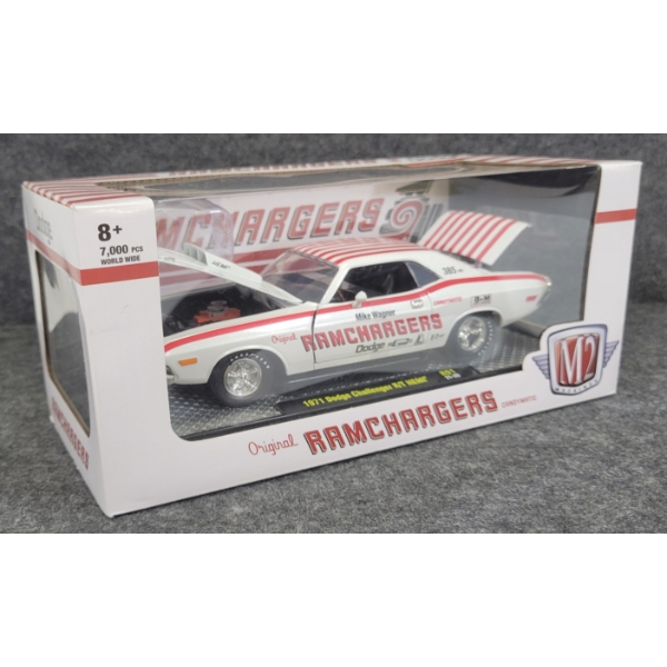 M2 RAMCHARGERS DIECAST 1971 DODGE CHALLENGER R/T HEMI - SEALED