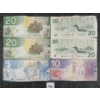 Image 2 : LOT OF 6 - 1991-2006 CDN $5, 10 & 20 BANKNOTES