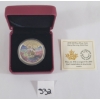 Image 1 : 2015 RCM $20 SILVER COIN - MISTY MORNING MULE DEER