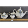 Image 4 : LOT OF 3 - 1987 MOONLIGHT ROSE ROYAL ALBERT BONE CHINA