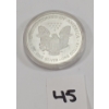 Image 2 : 2000 U.S. 10Z $1 FINE SILVER COIN