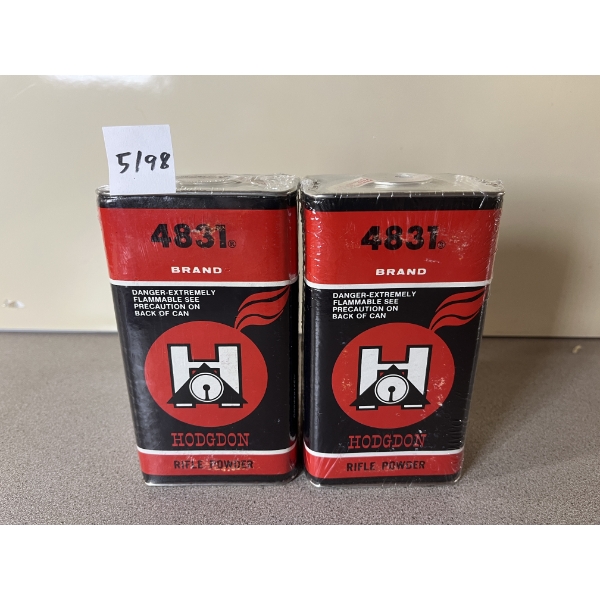 POWDER: 2LBS HODGDON 4831 - SEALED