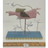 Image 4 : FOLK ART ANGEL & BIRDS