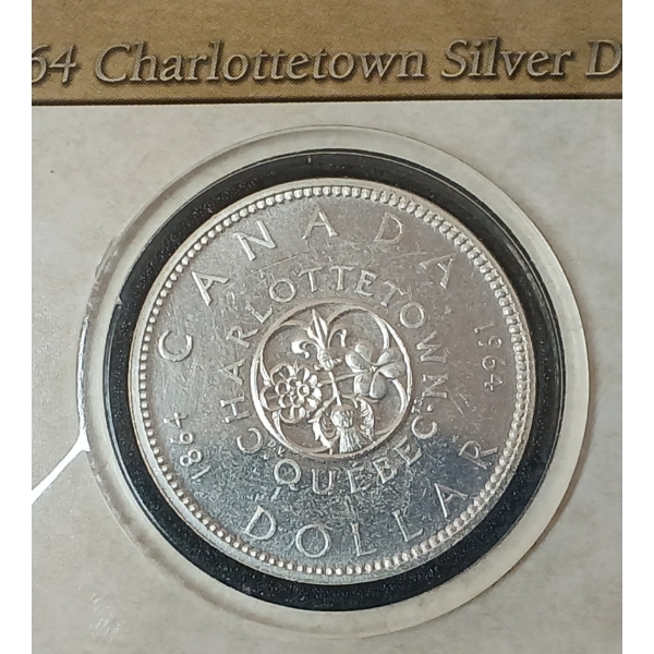 1964 FCM CHARLOTTETOWN SILVER DOLLAR