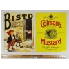Image 1 : LOT OF 2 - BISTO FOR ALL MEAT DISHES & COLMAN'S MUSTARD SST SIGNS