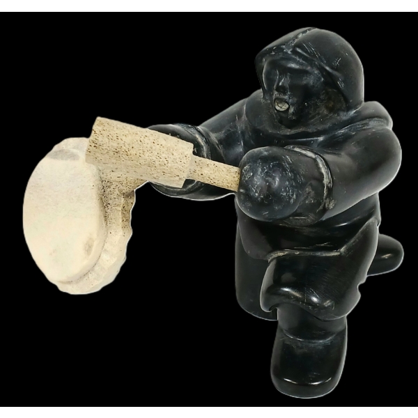 KNEELING DRUMMER BY JONATHAN PATTUNGUYAK - BONE & STONE 