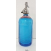Image 1 : HOME BOTT WORKS - COBALT BLUE ACID-ETCHED - 26OZ SELTZER BOTTLE