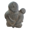 Image 1 : MOTHER W/ CHILD - SIGNED - STONE