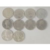 Image 2 : LOT OF 10 - 1964-1968 CDN 25 CENT SILVER COINS