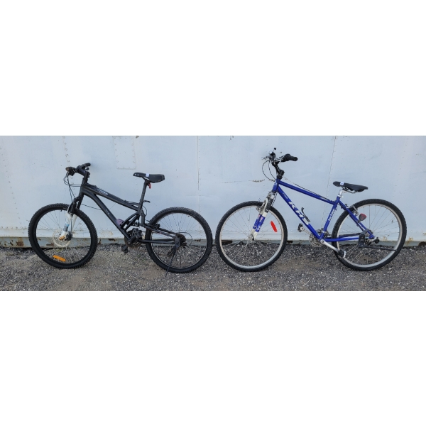 LOT OF 2 - MOUNTAIN & CROSS COUNTRY BIKES - INCL CCM STATIC 24 & KHS - (P24110405 & P24080737)
