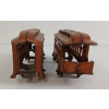 Image 5 : LOT OF 2 - CAST IRON STREET CAR