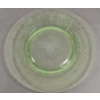 Image 4 : LOT OF 10 - GREEN DEPRESSION GLASS LUNCH PLATES