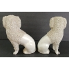 Image 4 : LOT OF 2 - EARLY 19TH CENT. STAFFORDSHIREWARE PORCELAIN POODLES
