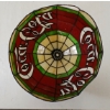 Image 8 : STAINED GLASS COCA-COLA TABLE LAMP