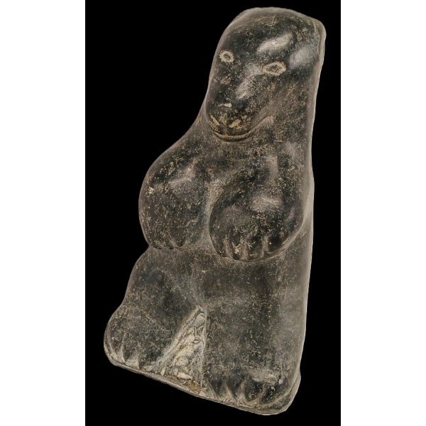BEAR BY JOHNNY INUKPUK (1911-2007) - STONE