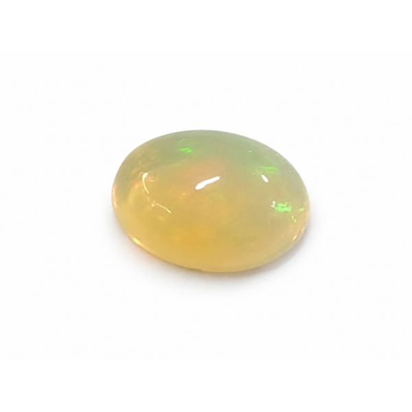 NATURAL WHITE OPAL - OVAL CABOCHON