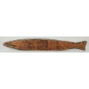 Image 5 : FOLK ART NORTHERN PIKE BY UNKNOWN ARTIST - WOOD