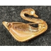 Image 3 : RHINESTONE SWAN BROOCH