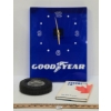 Image 1 : LOT OF 3 - GOOD-YEAR WALL-CLOCK, TIRE ASHTRAY & "GOODYEAR CANADA INC.: THE FIRST 75 YEARS"