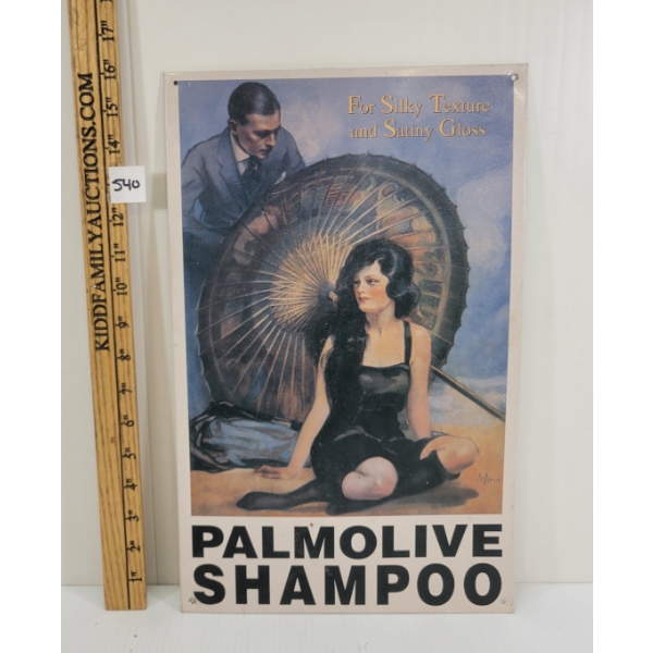 PALMOLIVE SHAMPOO SST SIGN