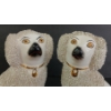 Image 2 : LOT OF 2 - EARLY 19TH CENT. STAFFORDSHIREWARE PORCELAIN POODLES