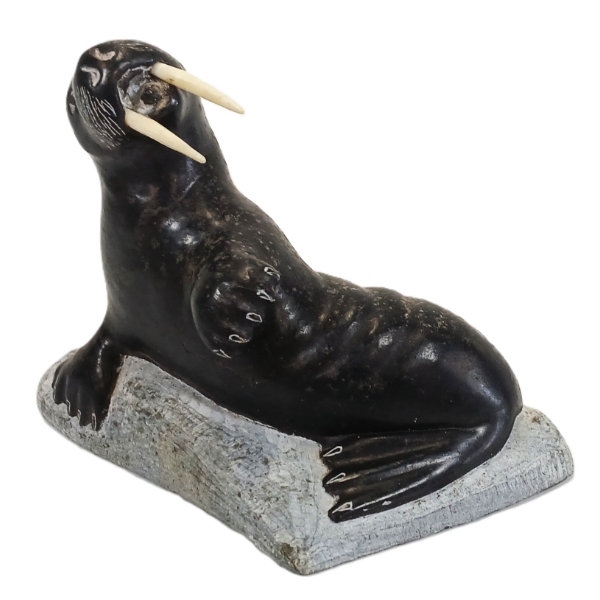 WALRUS BY JOANASIE JACK ITTUKALLAK (PRS CDN ARTIST) - ANTLER & STONE