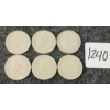 Image 2 : LOT OF 6 - 1968 CDN 25 CENT COINS
