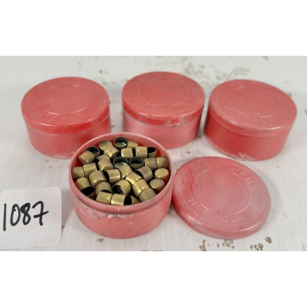PERCUSSION CAPS: 400X GARRET MUSKET CAPS