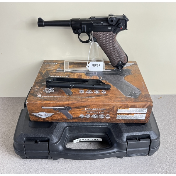 UMAREX LEGENDS LUGER P.08 IN .177 NO PAL REQ 