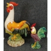 Image 3 : LOT OF 2 - CERAMIC ROOSTERS
