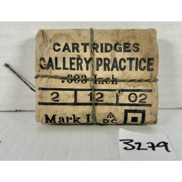 AMMO: 10X .303 BRIT - GALLERY PRACTICE - SEALED PACKAGE