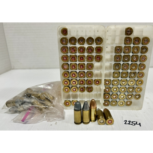 AMMO: 78X MIXED 9 MM LUGER - FMJ & LRN & LFP