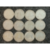 Image 1 : LOT OF 12 - 1947-1966 CDN 10 CENT COINS