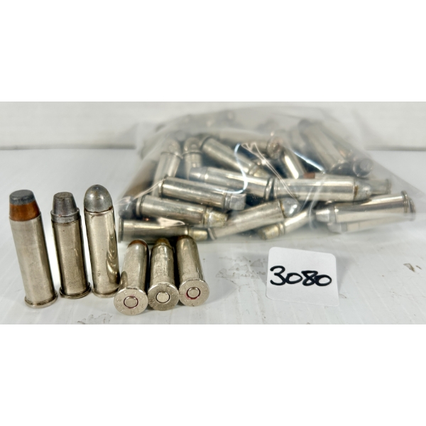 AMMO: APPROX 100X MIXED .38 SPL & .357 MAG - RELOADS