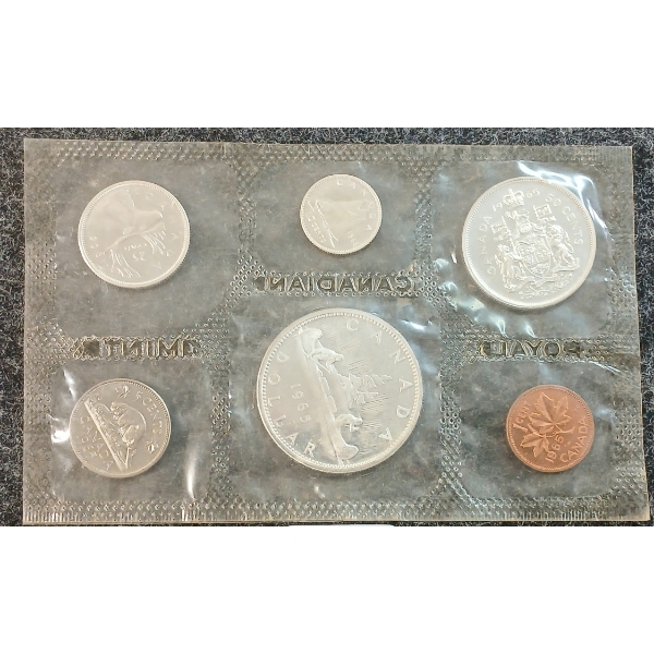 1965 CDN UNCIRCULATED PROOF SET
