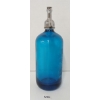Image 3 : MURRAY'S HOME DELIVERY - COBALT BLUE ACID-ETCHED - 26OZ SELTZER BOTTLE