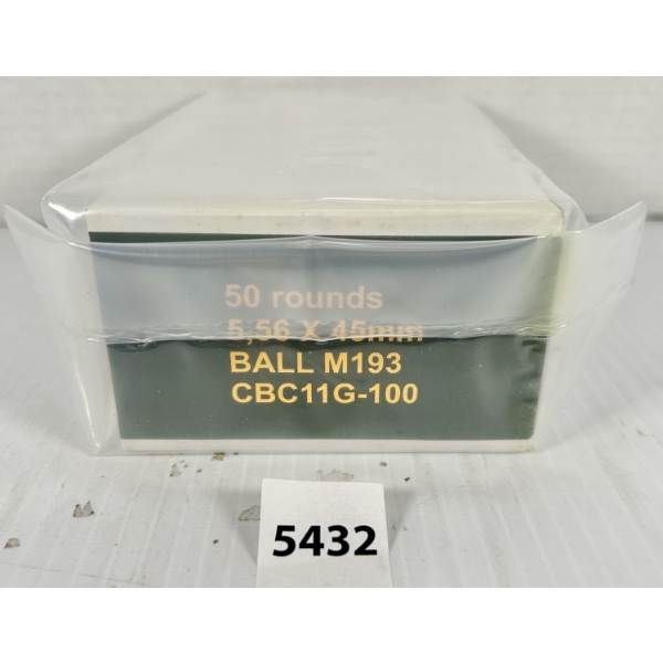AMMO: 200X 5.56X45 MM NATO - MILITARY FMJ (M193)