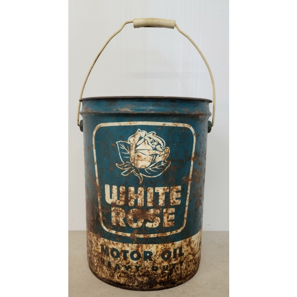 WHITE ROSE BUCKET - 5GAL 