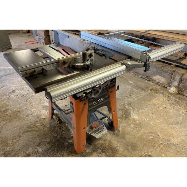 RIDGID TABLE SAW MODEL TS3650