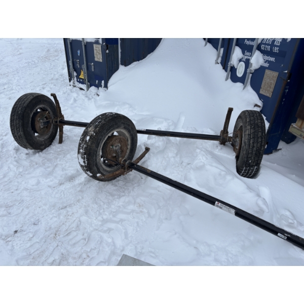 UTILITY TRAILER AXLES ON WANDA TIRES - 5200 LB RATING